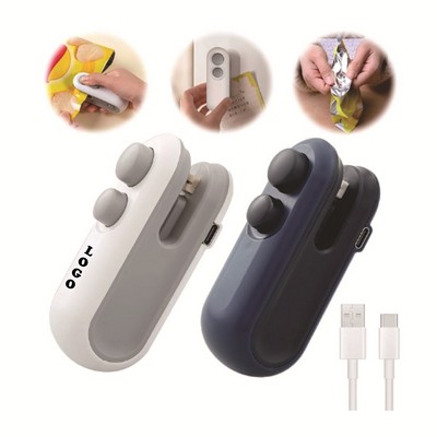 Mini Heat Bag Sealer & Cutter With Fridge Magnetic
