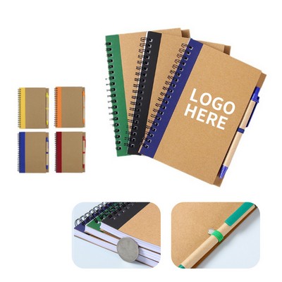 Personalized Coil Notebook and Pen Combo