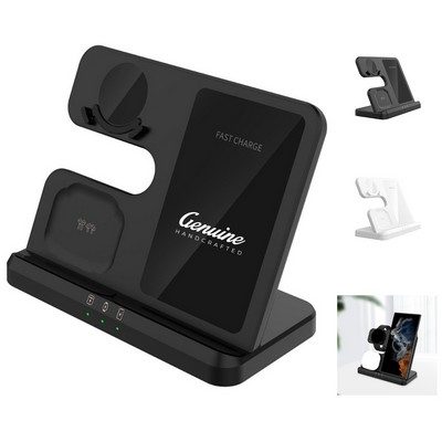 3" 1 Dual Angle Fast Wireless Charging Stand