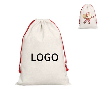 Drawstring Christmas Gift Bag