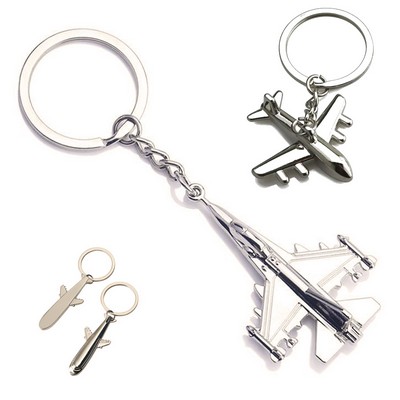 3D Combat Jet Keyring