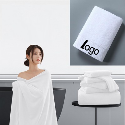 Custom Reusable Cotton Oversize Bath Towel 28''x55''