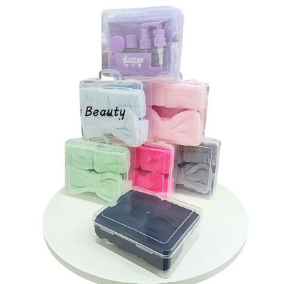 9-Piece Beauty Travel Kit W/Storage Case