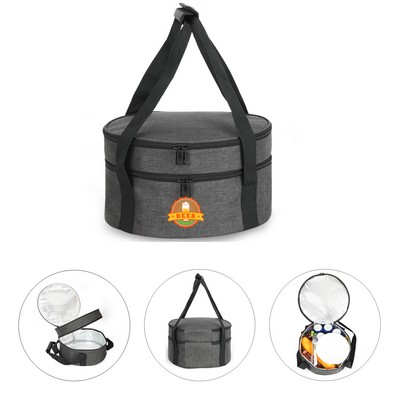 Round Pie Carrier Bag