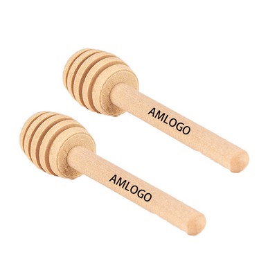 Handcrafted Wooden Honey Dipper Sticks