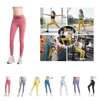 High Waist Peach Lift Leggings (S-2XL)