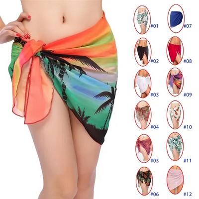 Nylon Spandex Quick-Dry Beach Sarong Wrap