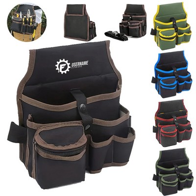 Multi-Function Waist Pack Oxford Cloth Hardware Tool Pocket