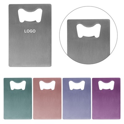 Credit Card Size Bottle Opener