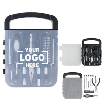 22Pcs Hardware Tool Set with Case