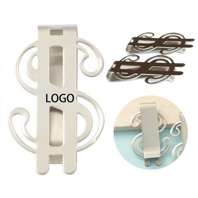 Stainless Steel Dollar Bill Clip
