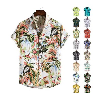 Full Color Printing Hawaiian Shirt
