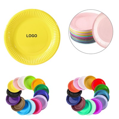 Custom Disposable Paper Plates 7"