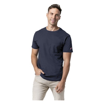 Unisex Men's ALL AMERICAN POCKET S/S TEE