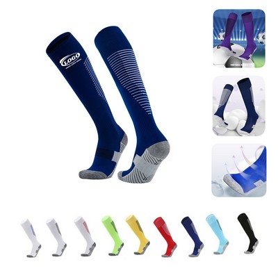 Long Cylinder Terry Cushion Sports Socks