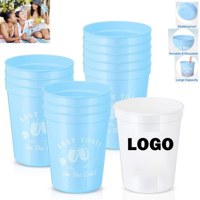 16 oz. Frosted Plastic Cup