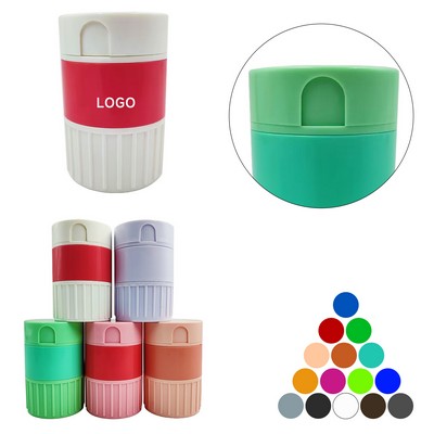 4 - Layer Pill Case With Cutter