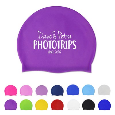 Stretchy Silicone Swimming Cap