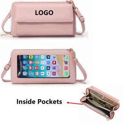 Multi Pockets Touchscreen Phone Purse