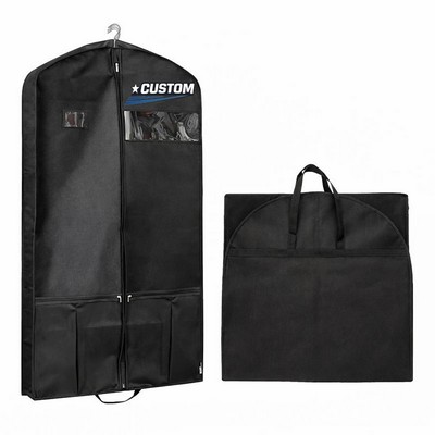 Garment Bag with Clear Window and Zipper