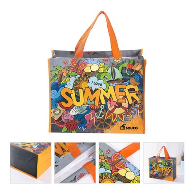 Full Color Woven Laminated Grocery Bag