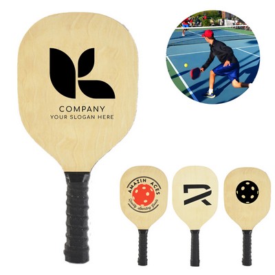 1pc Wood Pickball Paddle