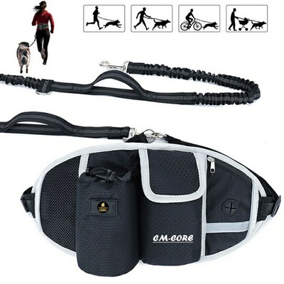 Hands-Free Waist Leash Bag For Active Dogs