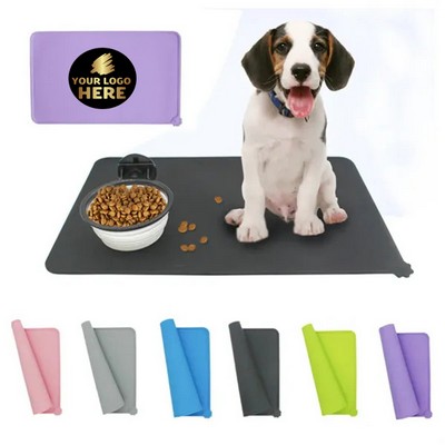 Pet Silicone Feeding Mat With Custom Branding
