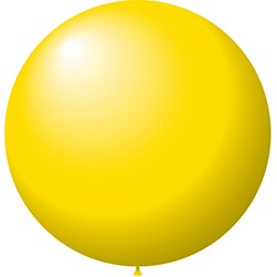 36" Yellow Giant Balloon