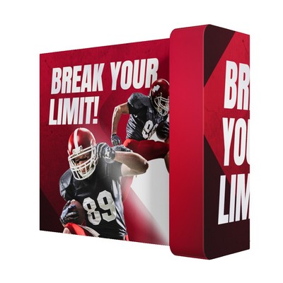 10' L-Shaped Box Display