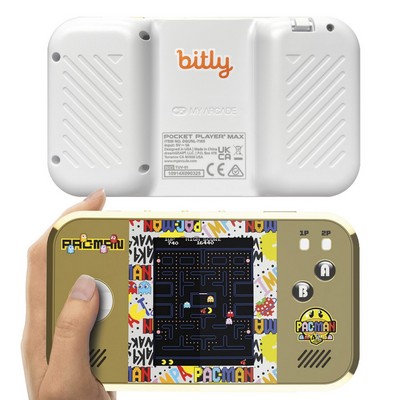 PAC-MAN 45th Anniversary Pocket Player Max Portable Gaming System by My Arcade®