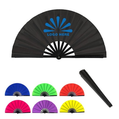 13" Fold Silk Hand Kung Fu Fan