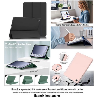 iBank ® Smart Cover Case compatible with Galaxy Tab A9+/A9 Plus 11" 2024