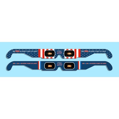 American Eyes AMERICA 250™ HoloSpex® 3D Glasses, Stock