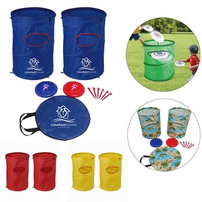 Folding Disc Toss Game Set