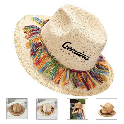 Beach Tassel Summer Straw Hat