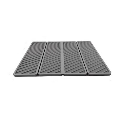 Instant-Dry Diatomaceous Earth Kitchen Mat Super Absorbent Silicone Non-Slip Dish Drying Pad