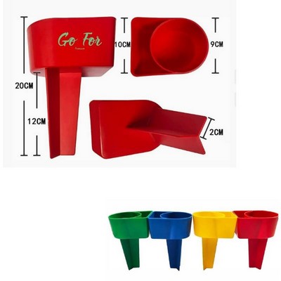 Beach Cup Holder with Pocket