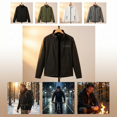 Windproof Fleece Outdoor Coat