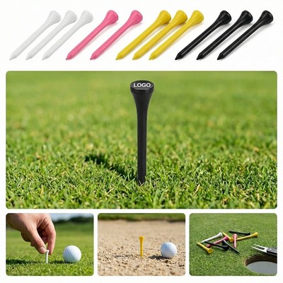Custom Wooden Golf Tee With Logo Print (3 1/4")