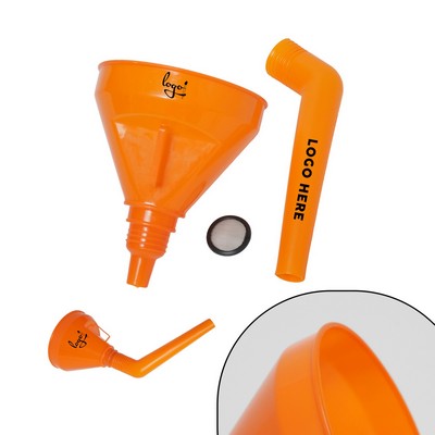 Portable Auto Fuel Funnel