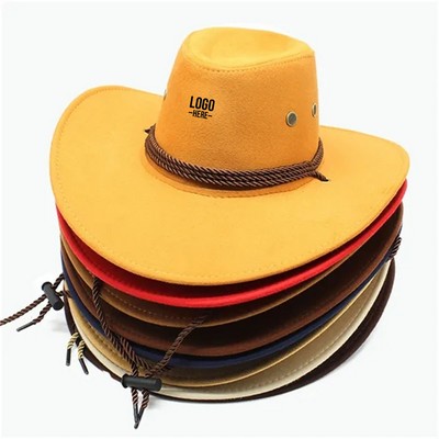 Cowboy Hat Wide Brim Sun Cap