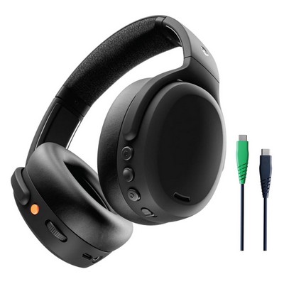Skullcandy Crusher ANC 2 Over-Ear Noise Canceling Wireless Headphones with Sensory Bass and Charg...