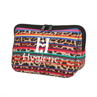 Custom Full-Bleed Sublimation Toiletry Bag