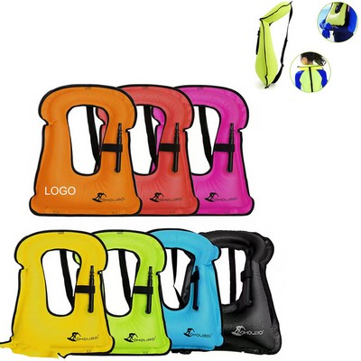 Inflatable Snorkel Vest Adult