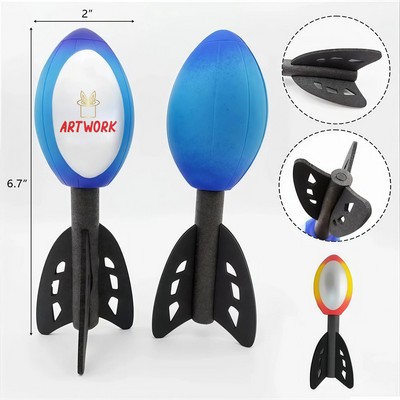 Funky Foam Football Flyer with Stability Fins