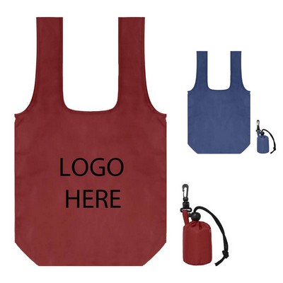 RPET Foldable Shopper Tote Bag