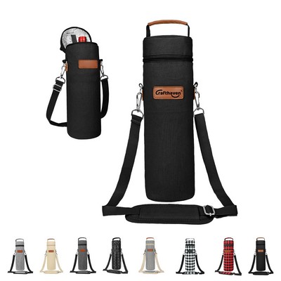 Insulated Wine Cooler Carrier Tote Bag