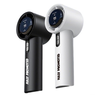 Portable Handheld Fan, Speed(1-100) Adjustable Turbo Mini Battery Rechargeable Personal Fan