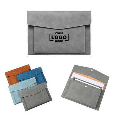 PU Leather A4 File Folder
